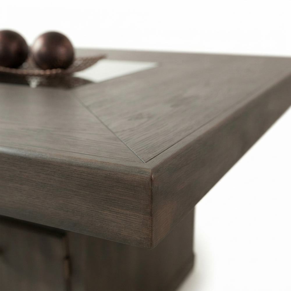 Comedor Modelo Viena 4 Sillas Color Gris