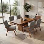Comedor Modelo Austria 6 SIllas Gris