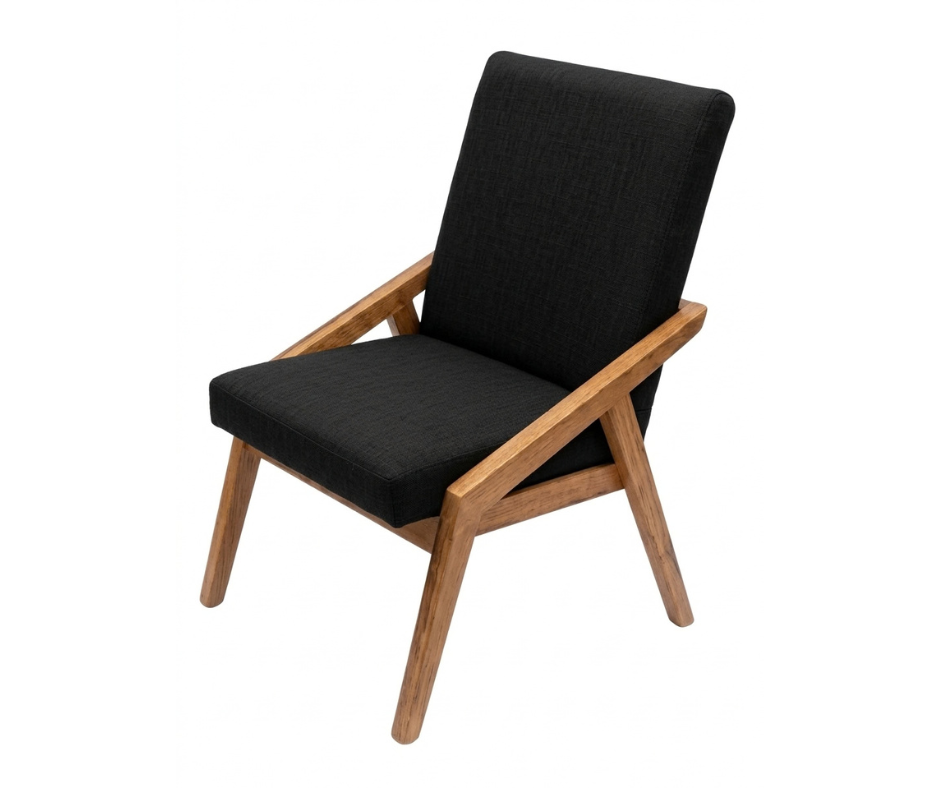 Comedor Modelo Austria 4 Sillas 1 Banca Negro