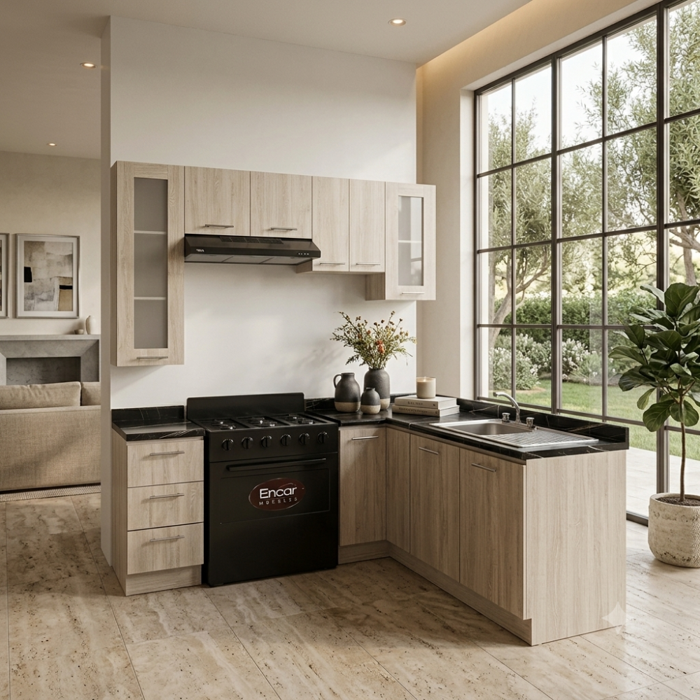 Cocina Modelo Montreal Encino Polar
