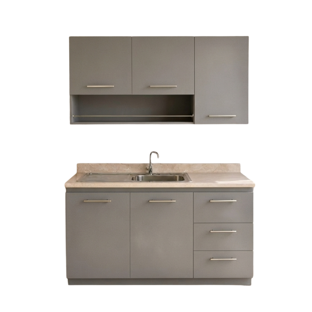 Cocina Modelo Bella Color Gris