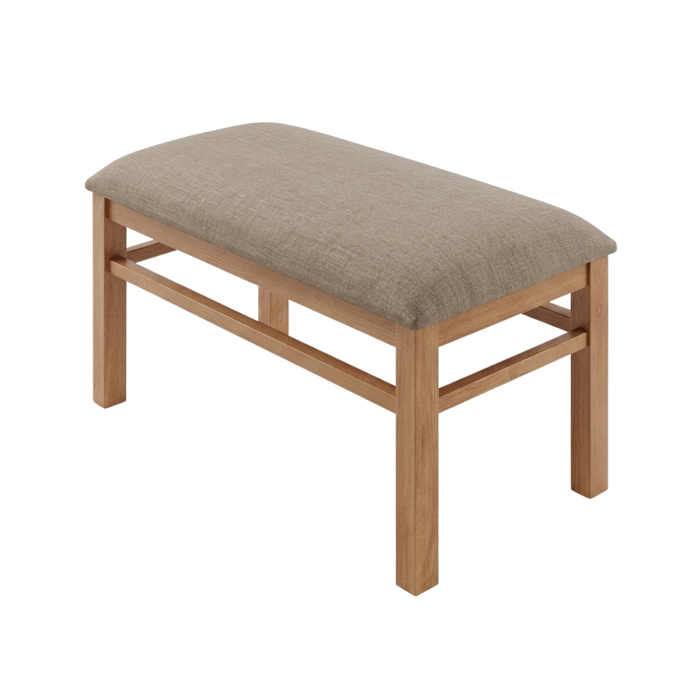 Comedor Módelo Austria Beige 3 Sillas 1 Banca