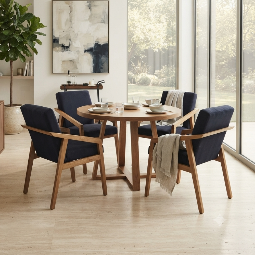 Comedor Modelo Santy 4 Sillas