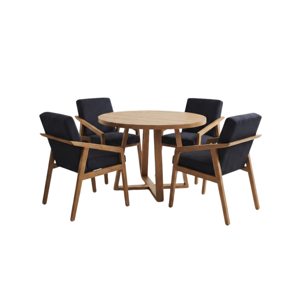Comedor Modelo Santy 4 Sillas