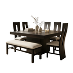 Comedor Modelo Viena 4 Sillas 1 Banca